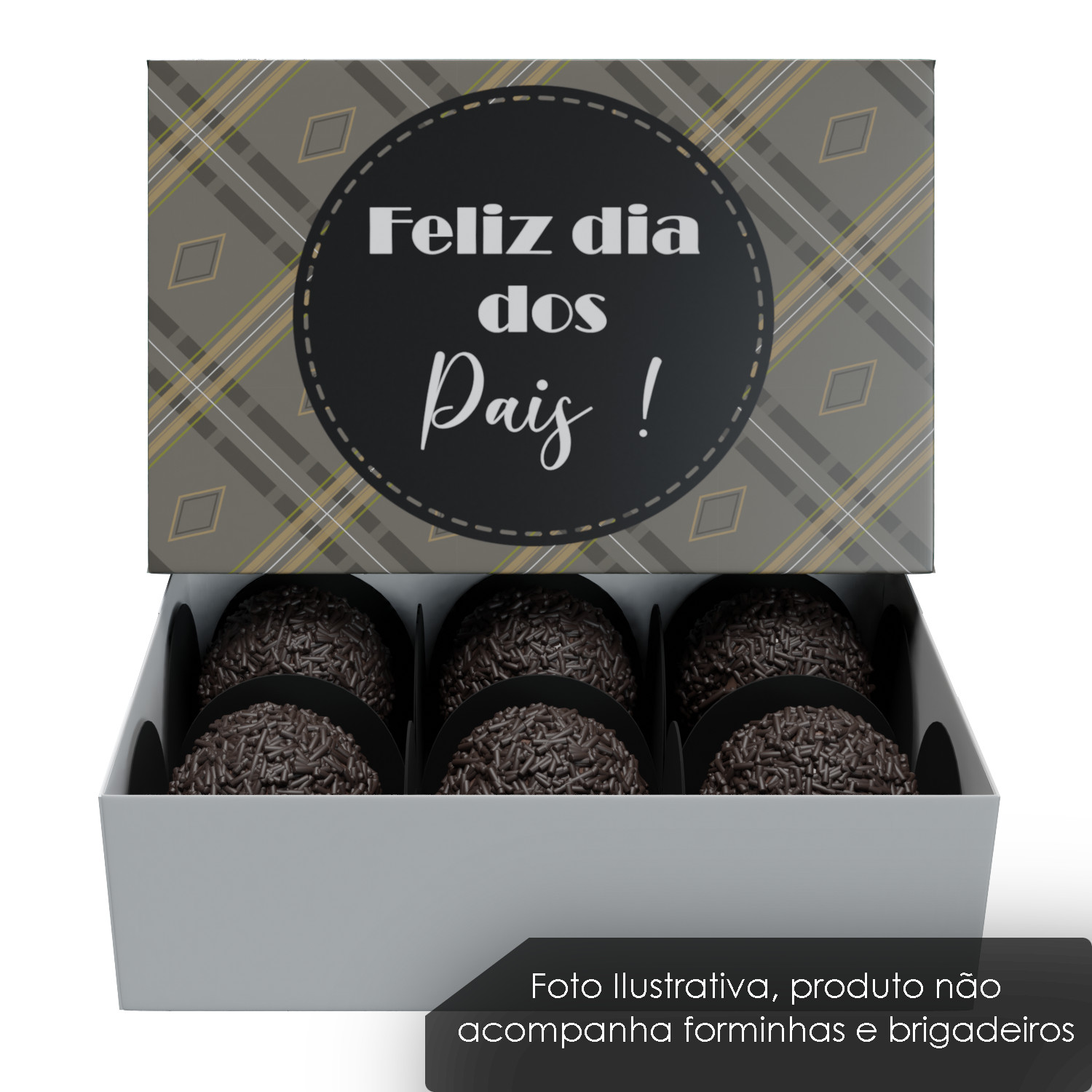Caixa 6 doces modelo 3
